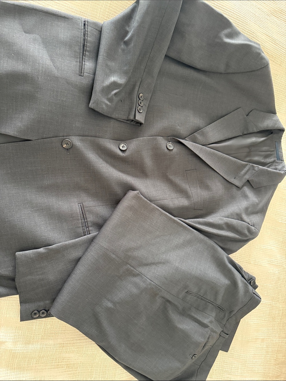 Hugo Boss Black Label Blazer Dark Grey suit, laundered